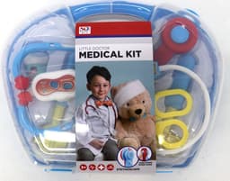 סט כלי רופא/ה במזוודה - תכלת קונים רק באטרקציה מהיבואן לצרכן