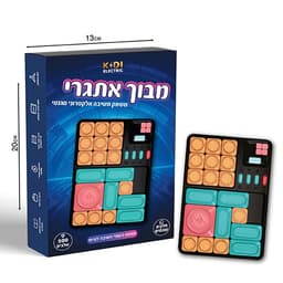 מבוך אתגרי משחק חשיבה אלקטרוני מגנטיאטרקציה מהיבואן לצרכן
