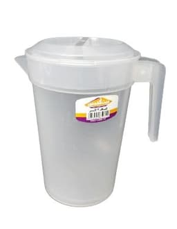 כד מים פלסטיק שקוף עם ידית 2 ליטראטרקציה מהיבואן לצרכן