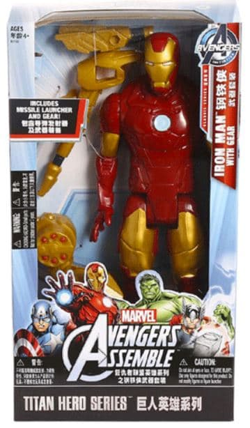 בובת איירון מן עם אביזרים 30X9 ס"מ אטרקציה אונליין