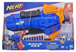 רובה יורה חיצים נרף NERF Elite Rukkus ICS-8 אתר אטרקציה
