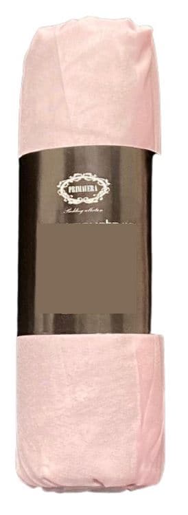 סט מצעים חלקי מיטת יחיד 100% מיקרופייבר - צבע ורוד בהיר