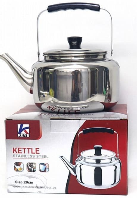 קומקום נירוסטה 2.4 ליטר באטרקציה אונליין מהיבואן לצרכן