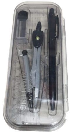 מחוגה וכלי הנדסה בקופסה קונים רק באטרקציה מהיבואן לצרכן
