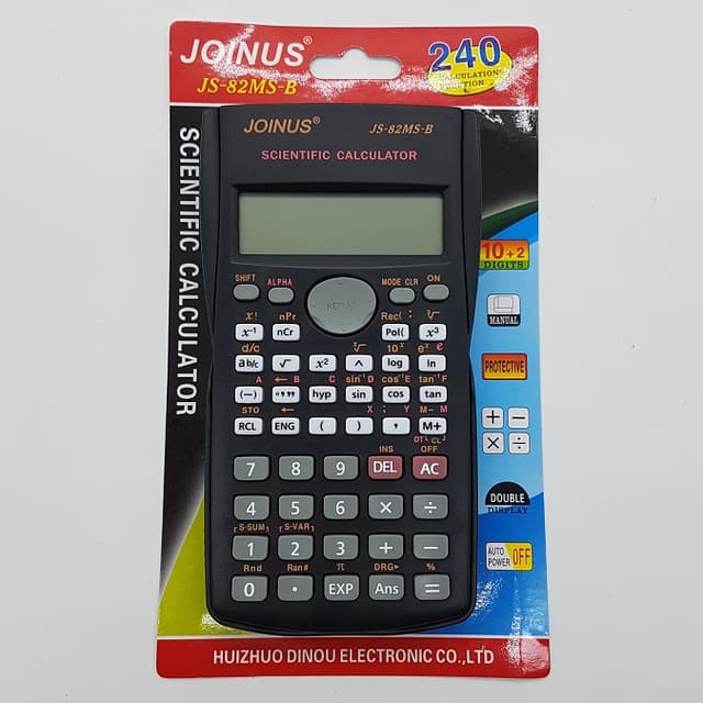 מחשבון מדעי 82ms קונים רק באטרקציה מהיבואן לצרכן