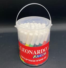 חבילת 42 טושים צבעוניים בדלי מפלסטיק קונים רק באטרקציה מהיבואן לצרכן