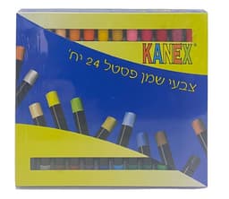 מארז 24 צעי שמן פסטל ( פנדה ) קונים באטרקציה במחיר משתלם