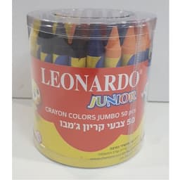 מגוון צבעיי קריון ג'מבו 50 יחידות במחיר משתלם באטרקציה