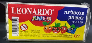 פלסטלינה למשחק בצבע לבן באטרקציה אונליין מהיבואן לצרכן