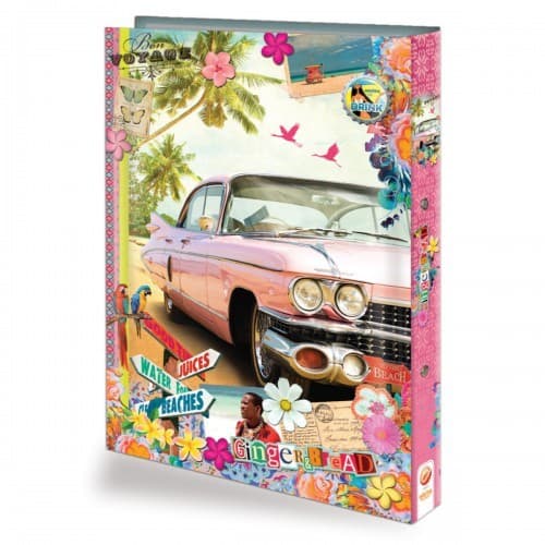 קלסר טבעות קשיח - ג'ינגר וברד קונים רק באטרקציה מהיבואן לצרכן