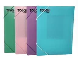 תיק גומי פסטל