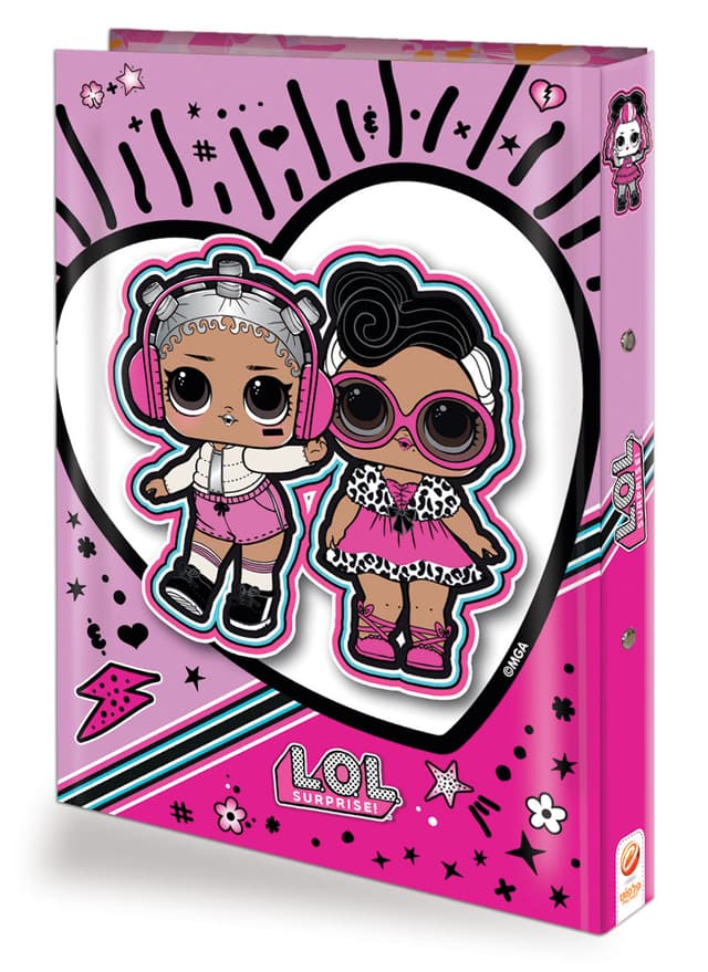 קלסר טבעות קשיח - LOL קונים רק באטרקציה מהיבואן לצרכן