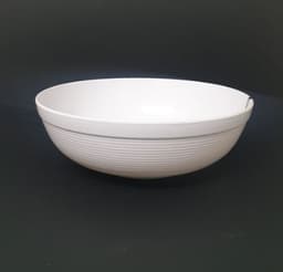 קערה מלמין 25- לבן L