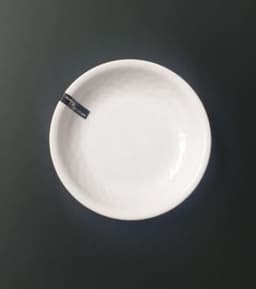 צלחת מלמין 16 - לבן