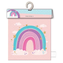 סט 3 מפיות אוכל - קשת בענן קונים רק באטרקציה מהיבואן לצרכן