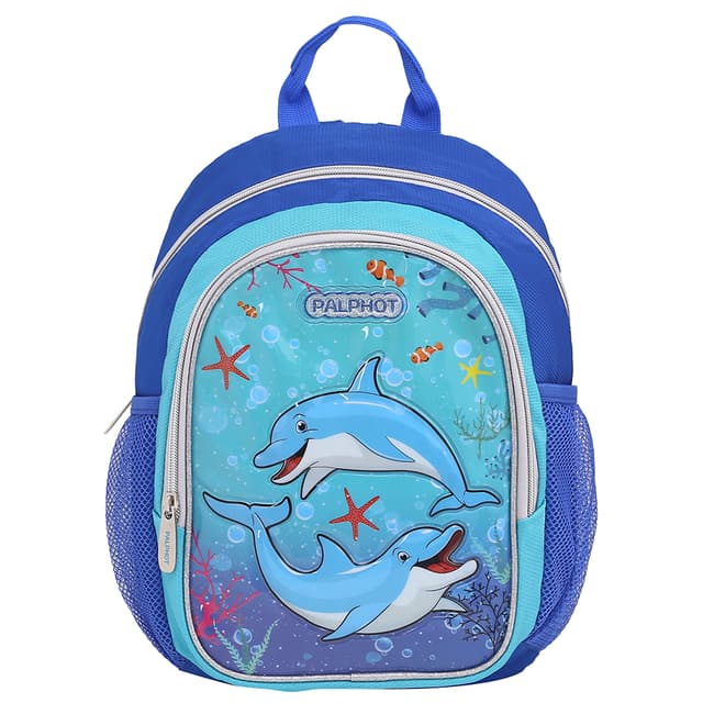 תיק גן דולפינים - כחולאתר אטרקציה אונליין מהיבואן לצרכן