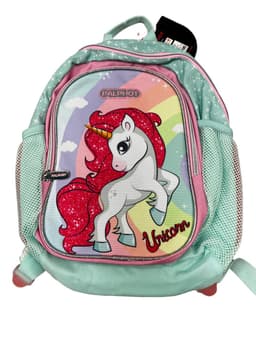 תיק גן חד קרן ירוק ורוד אתר אטרקציה אונליין מהיבואן לצרכן