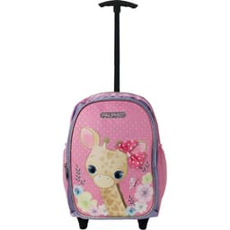 תיק גן טרולי - גירפה ורודה קונים רק באתר אטרקציה מהיבואן לצרכן