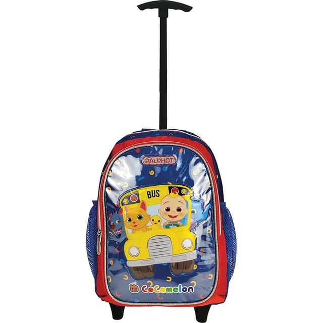 תיק גן טרולי קוקומלון - כחול אדום קונים רק באטרקציה מהיבואן לצרכן