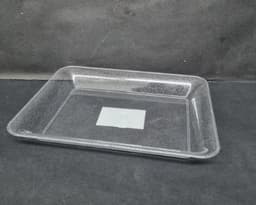 מגש מלבני גדול קריסטל 28.50*46ס"מ נצנץ זהב\1יח\50ב