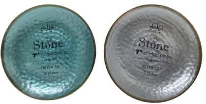 חבילה צלחות מהודרות "7 במבחר צבעים קונים רק באטרקציה מהיבואן לצרכן