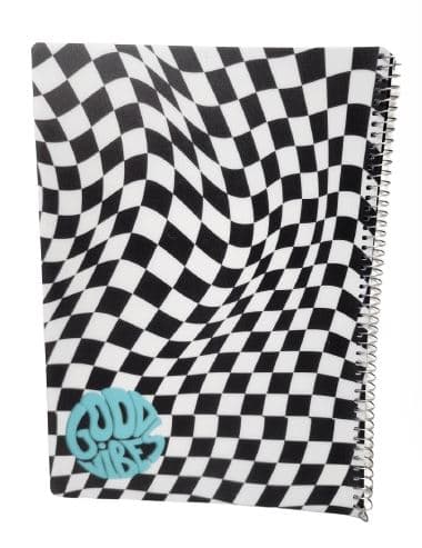 מחברת ספירלה A4 שורה - משבצות שחור לבןאתר אטרקציה אונליין