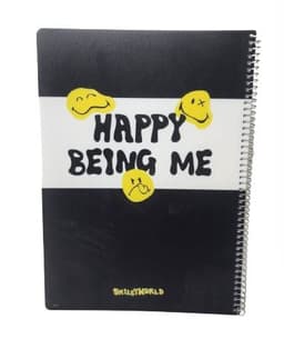 מחברת ספירלה A4 שורה - סמיילי קונים רק באטרקציה מהיבואן לצרכן