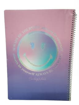 מחברת ספירלה A4 משבצות - סמיילי קונים רק באטרקציה מהיבואן לצרכן