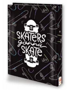 קלסר טבעות קשיח - סקייטבורד קונים רק באטרקציה מהיבואן לצרכן