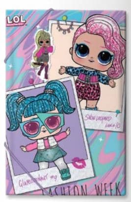 תיקיה גומי - LOL ורוד סגולאטרקציה אונליין מהיבואן לצרכן