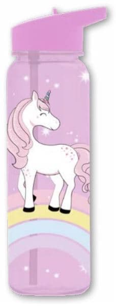 בקבוק שתיה פיה מתקפלת 600 מ"ל - חד קרן קונים רק באטרקציה מהיבואן לצרכן