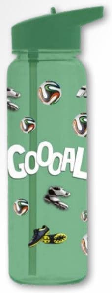 בקבוק שתיה פיה מתקפלת 600 מ"ל - כדורגל קונים רק באטרקציה מהיבואן לצרכן
