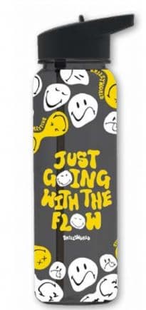 בקבוק שתיה פיה מתקפלת 600 מ"ל - סמיילי קונים רק באטרקציה מהיבואן לצרכן