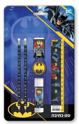 סט כתיבה - באטמן אתר אטרקציה אונליין מהיבואן לצרכן
