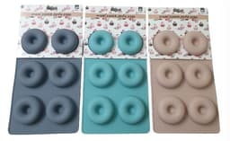 תבנית סיליקון איכותית לאפייה - דגם דונאטס, אטרקציה אונליין