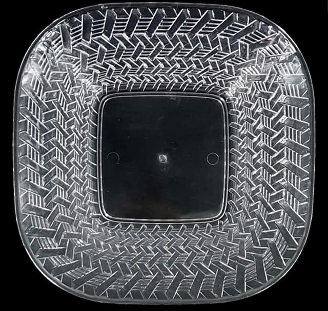 קערה להגשה אקריליק מרובעת עמוקה באתר אטרקציה מהיבואן לצרכן