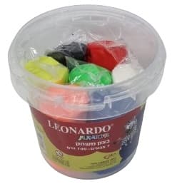 בצק משחק לאונרדו ג'וניור 7 צבעים באתר אטרקציה מהיבואן לצרכן