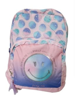 תיק גב מעוצב - סמיילי ורוד סגולאתר אטרקציה מהיבואן לצרכן