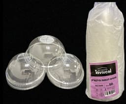 חבילה 50 מכסים לכוסות מילקשייק קונים רק באטרקציה מהיבואן לצרכן