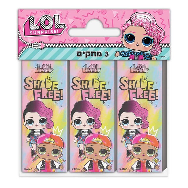 מחק LOL 2.4/6 סט שלישיה באתר אטרקציה מהיבואן לצרכן