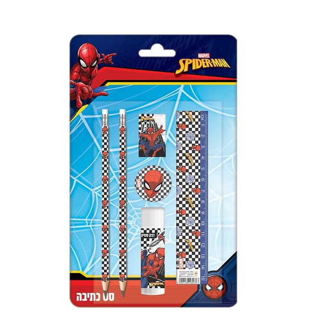 סט כתיבה ספיידרמן אתר אטרקציה אונליין מהיבואן לצרכן