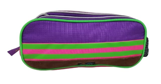 קלמר 2 תאים מתרחב סמאש - סגול ורוד קונים באטרקציה בזול