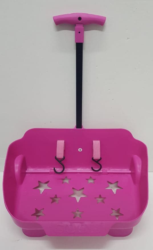 עגלה לתיק בית ספר - ורוד באטרקציה אונליין מהיבואן לצרכן