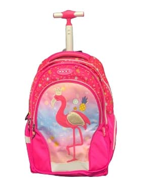 תיק טרולי - פלמינגו ורוד קונים רק באטרקציה מהיבואן לצרכן