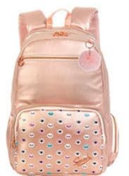 תיק גב מעוצב - עיניים ורוד קונים רק באטרקציה מהיבואן לצרכן