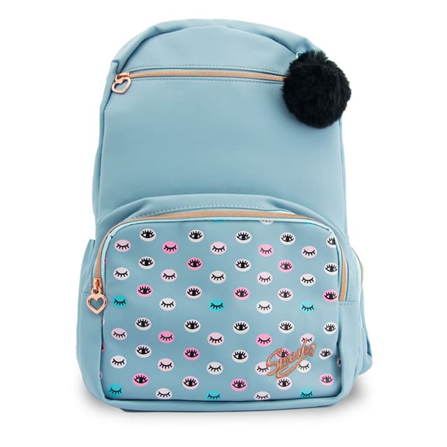 תיק סמאש תכלת בעיצוב עיניים SMASH קונים רק באטרקציה מהיבואן לצרכן