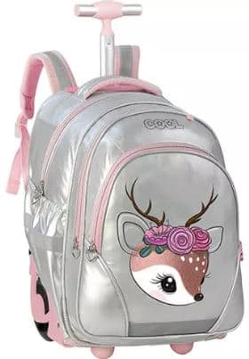 תיק טרולי - במבי כסוף אתר אטרקציה מהיבואן לצרכן