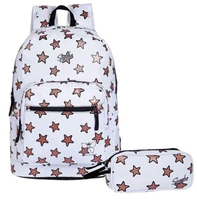 תיק גב מעוצב עם קלמר - כוכבים רוז גולדאתר אטרקציה