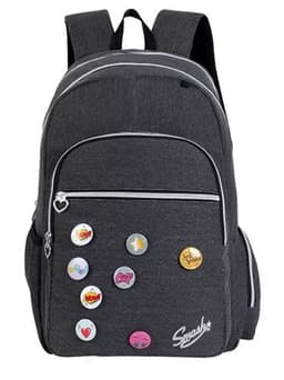 תיק גב מעוצב ג'ינס אפור מנצנץ קונים רק באטרקציה מהיבואן לצרכן