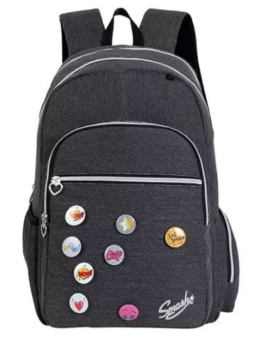 תיק גב מעוצב ג'ינס אפור מנצנץ קונים רק באטרקציה מהיבואן לצרכן